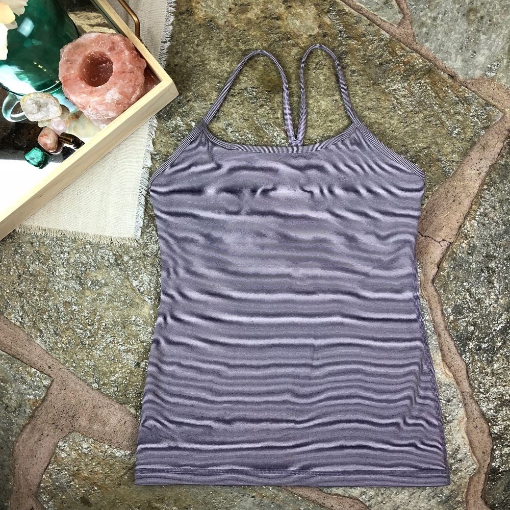 Lululemon Power Y Strip Tank Size 6